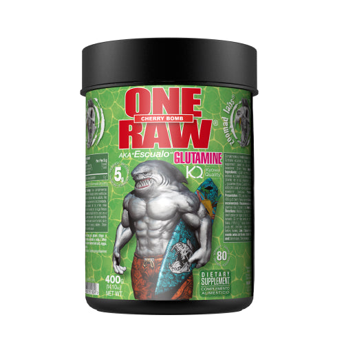 One Raw Glutamine 400g Zoomad Labs