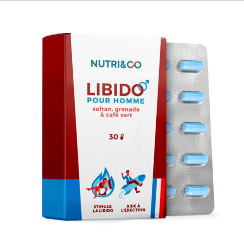 Libido (pour homme) 30 caps Nutri&Co