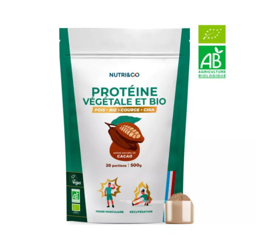 Protéine Végétale Et Bio 500g Nutri&Co