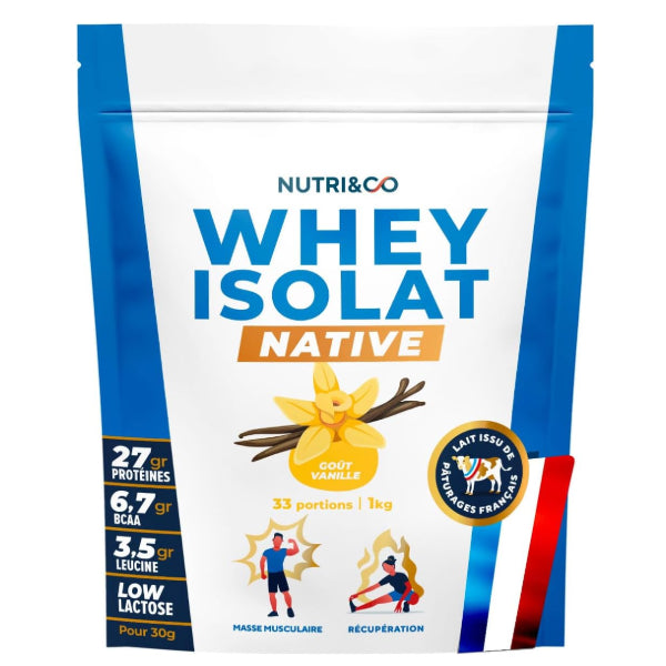 Whey Isolate Native 1kg Nutri&Co