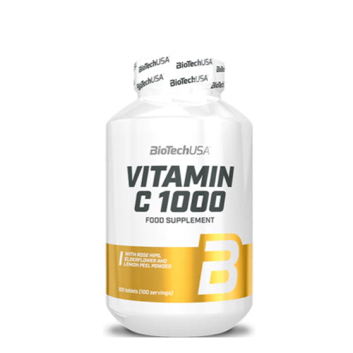 Vitamin C 1000 100 tabs BioTech USA